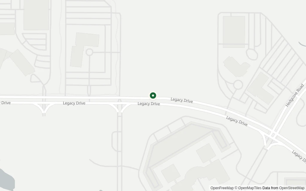 Map of the area around the office at 5465 Legacy Dr #650, Plano, TX 75024